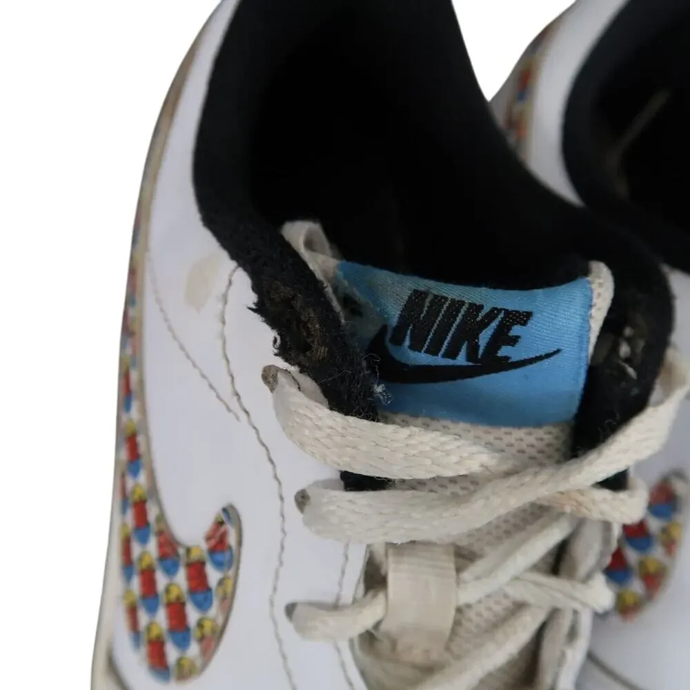 Nike Shoes Kids 5 Sneakers Court Borough Low Athletic Trainers Basketball Swoosh - Picture 14 of 16